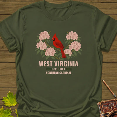 West Virginia State Bird T-Shirt - Graphic Tee - Gift for Bird Lovers - Unisex