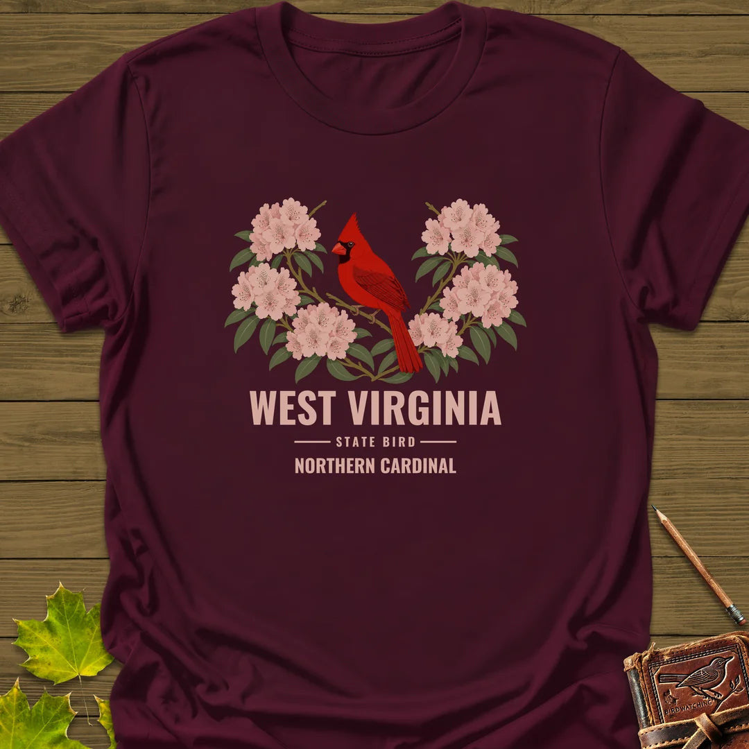 West Virginia State Bird T-Shirt - Graphic Tee - Gift for Bird Lovers - Unisex