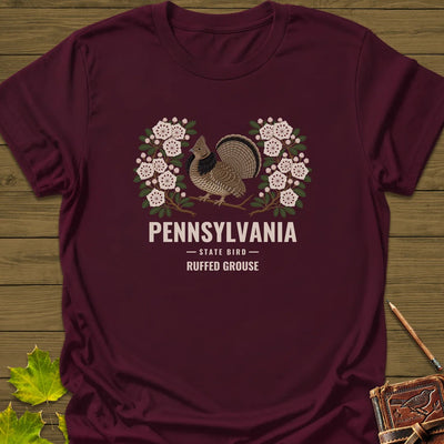 Pennsylvania State Bird T-Shirt - Graphic Tee - Gift for Bird Lovers - Unisex