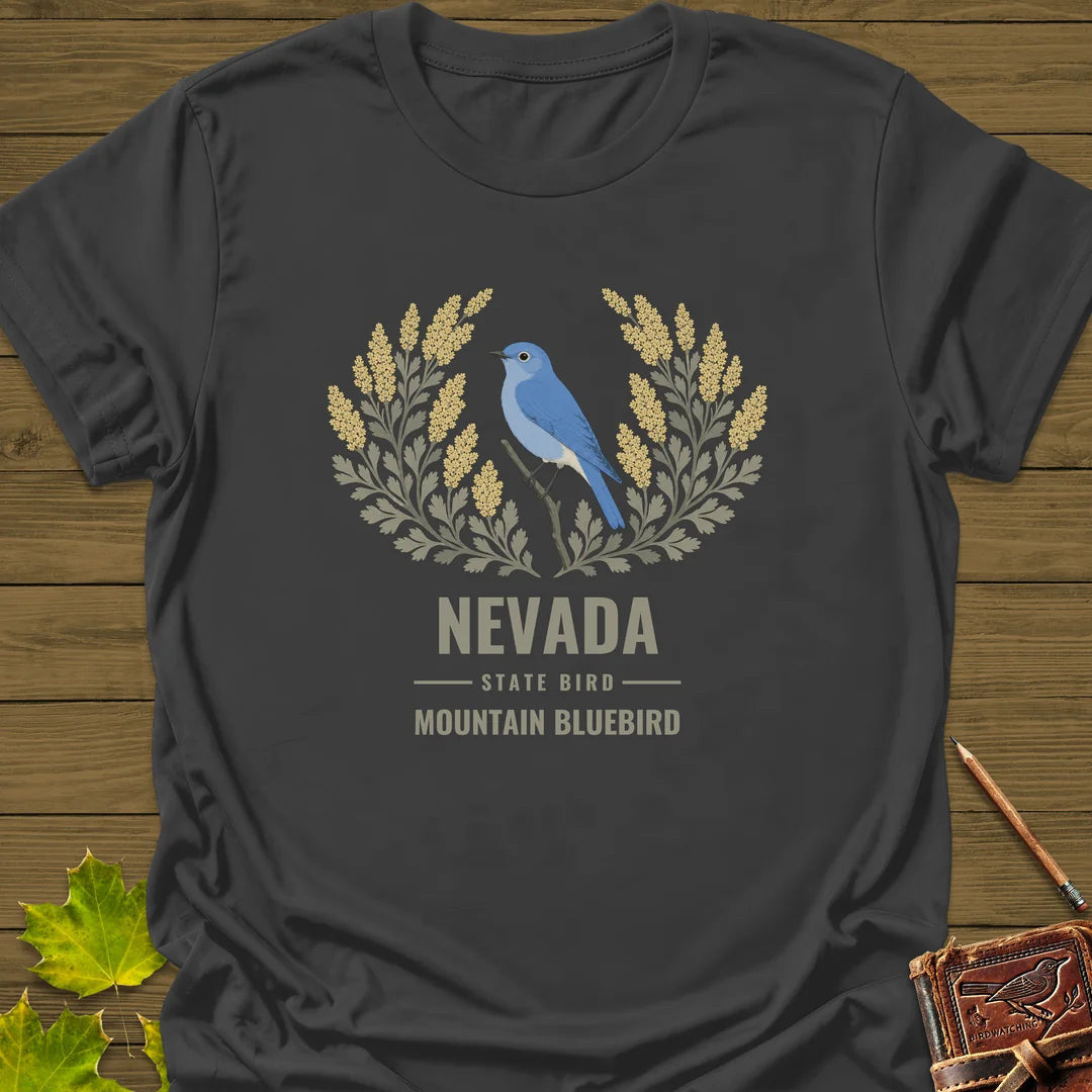 Nevada State Bird T-Shirt - Graphic Tee - Gift for Bird Lovers - Unisex
