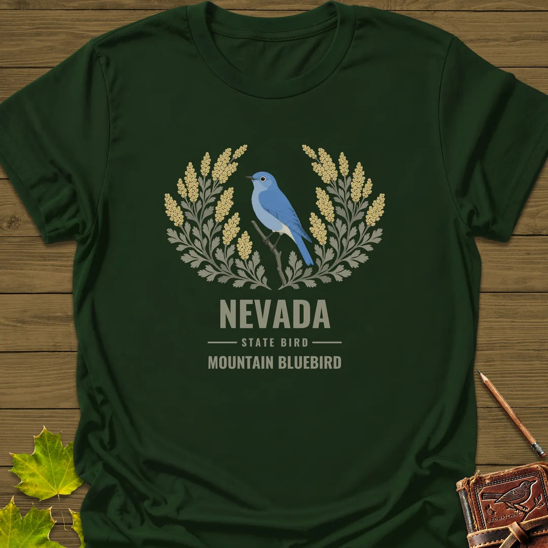 Nevada State Bird T-Shirt - Graphic Tee - Gift for Bird Lovers - Unisex