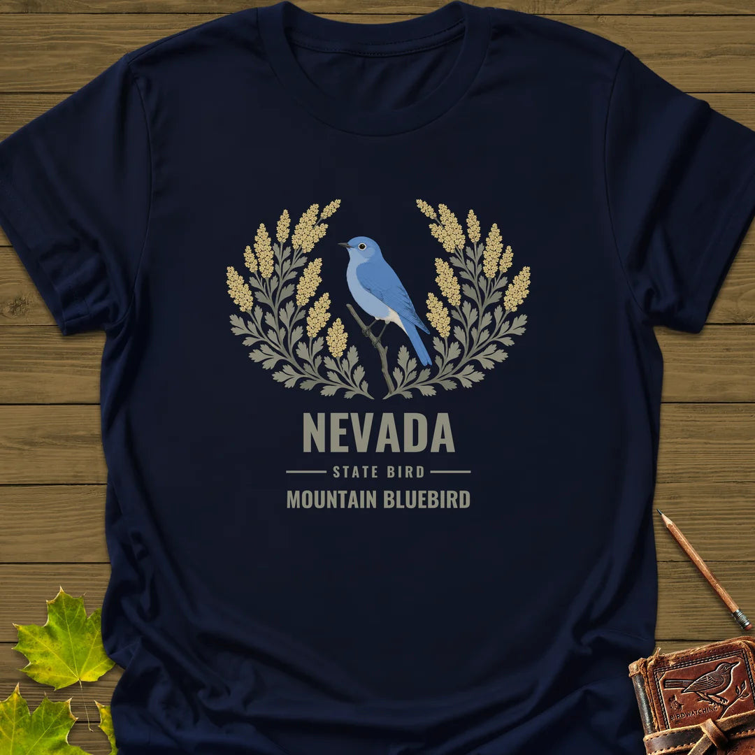 Nevada State Bird T-Shirt - Graphic Tee - Gift for Bird Lovers - Unisex