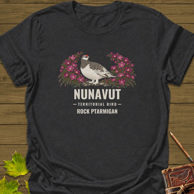 Nunavut Territorial Bird T-Shirt - Graphic Tee - Gift for Bird Lovers - Unisex