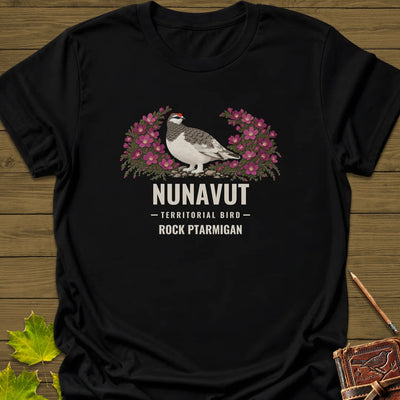 Nunavut Territorial Bird T-Shirt - Graphic Tee - Gift for Bird Lovers - Unisex