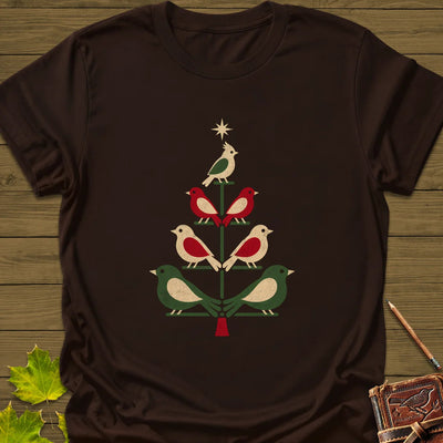 Bird Tree Ornaments T-Shirt - Graphic Tee - Gift for Bird Lovers - Unisex