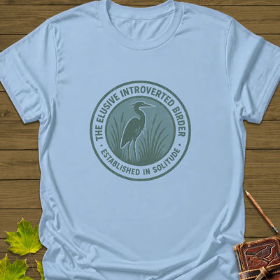 Elusive Birder T-Shirt - Bird Graphic Tee - Gift for Bird Lovers - Unisex