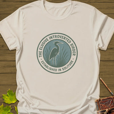 Elusive Birder T-Shirt - Bird Graphic Tee - Gift for Bird Lovers - Unisex
