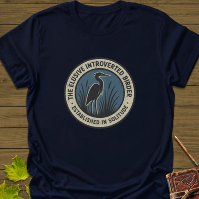 Elusive Birder T-Shirt - Bird Graphic Tee - Gift for Bird Lovers - Unisex
