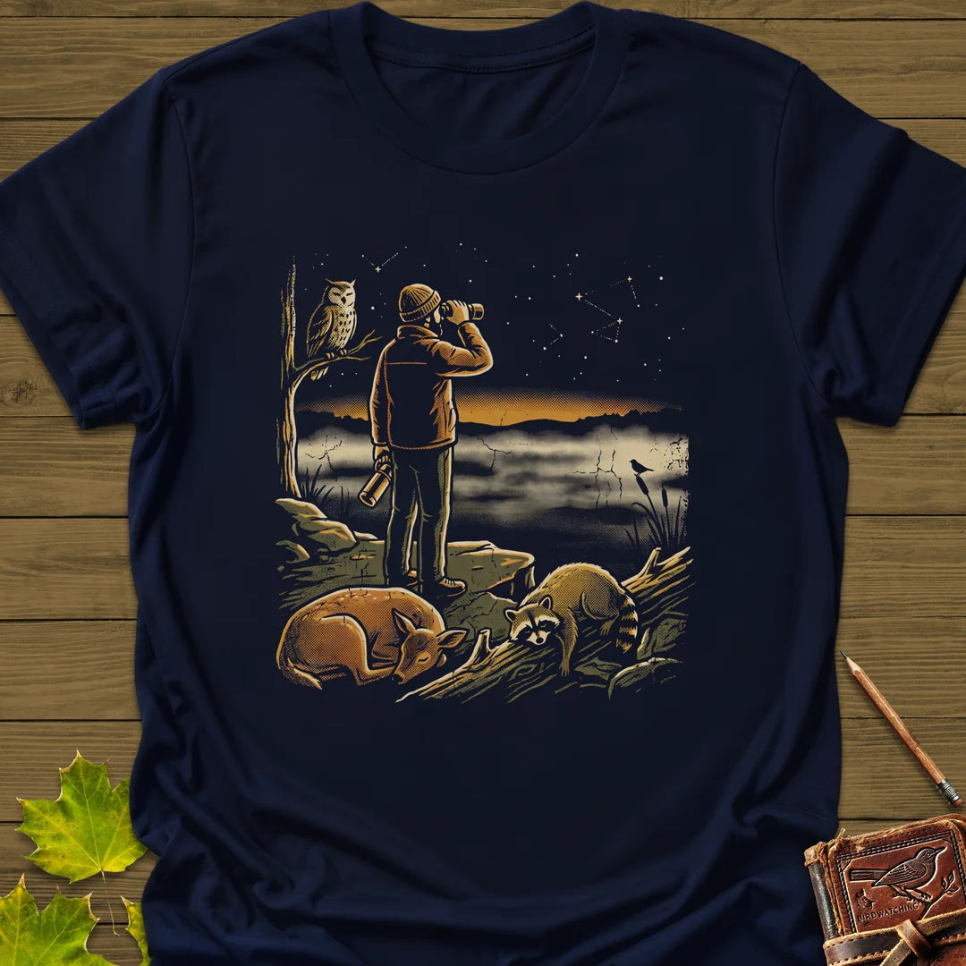 Dawn Birding T-Shirt - Bird Graphic Tee - Gift for Bird Lovers - Unisex