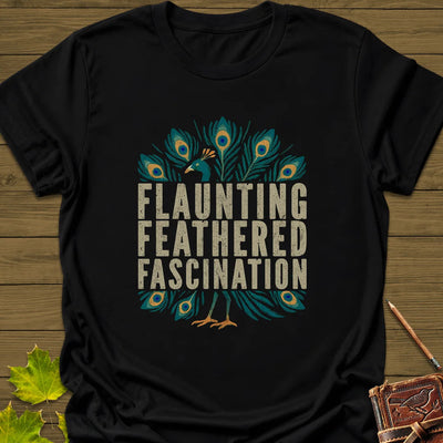 Feathered Fascination T-Shirt - Bird Graphic Tee - Gift for Bird Lovers - Unisex