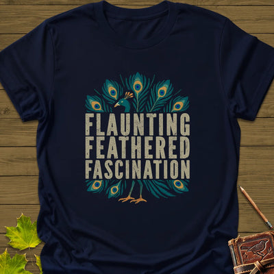 Feathered Fascination T-Shirt - Bird Graphic Tee - Gift for Bird Lovers - Unisex