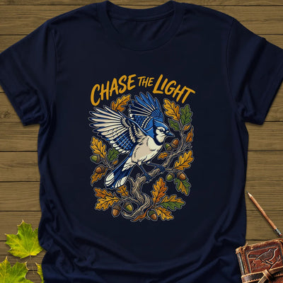 Chase The Light T-Shirt - Bird Graphic Tee - Gift for Bird Lovers - Unisex