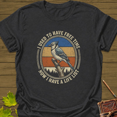 Free Time T-Shirt - Bird Graphic Tee - Gift for Bird Lovers - Unisex
