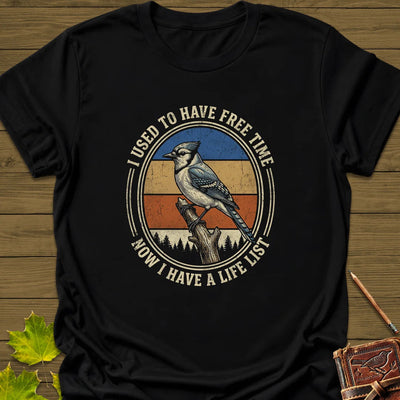 Free Time T-Shirt - Bird Graphic Tee - Gift for Bird Lovers - Unisex