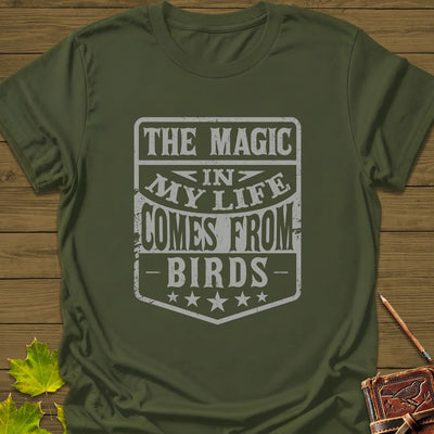 Bird Life Magic T-Shirt - Graphic Tee - Gift for Bird Lovers - Unisex