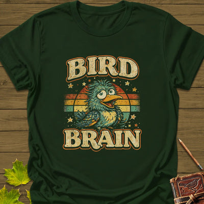 Bird Brain T-Shirt - Graphic Tee - Gift for Bird Lovers - Unisex