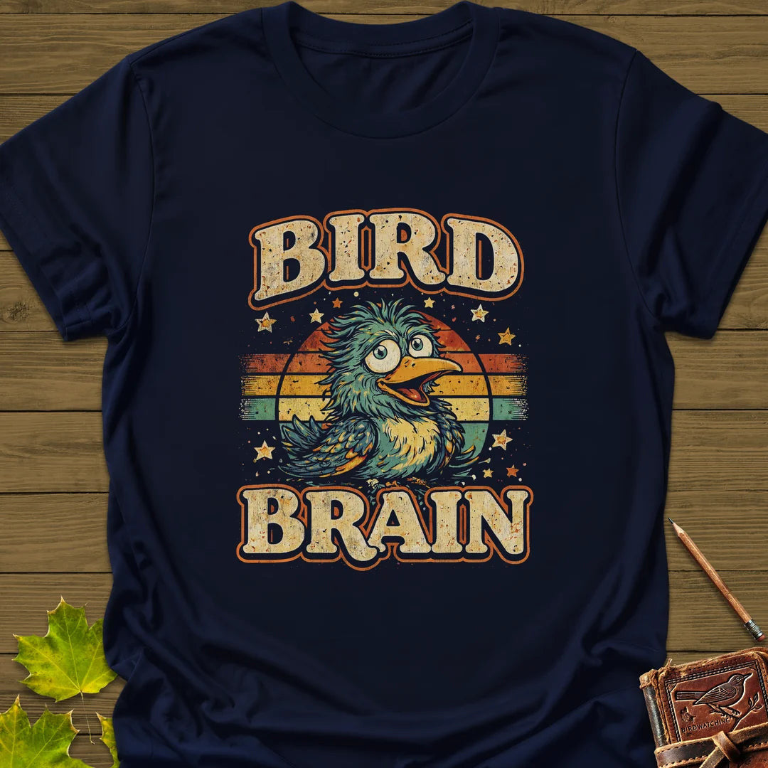 Bird Brain T-Shirt - Graphic Tee - Gift for Bird Lovers - Unisex