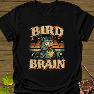 Bird Brain T-Shirt - Graphic Tee - Gift for Bird Lovers - Unisex