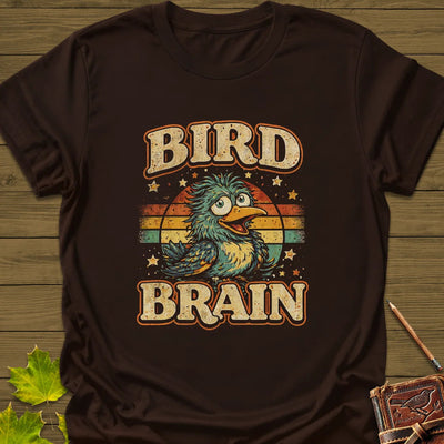 Bird Brain T-Shirt - Graphic Tee - Gift for Bird Lovers - Unisex