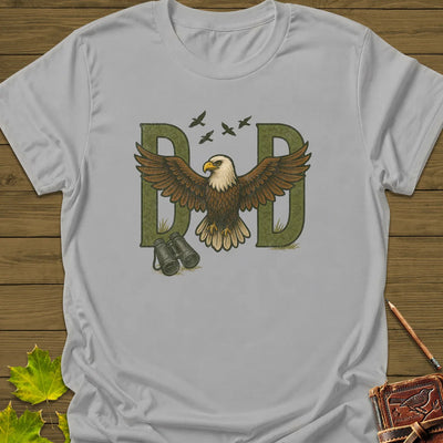 DAD Eagle T-Shirt - Bird Graphic Tee - Gift for Bird Lovers - Unisex