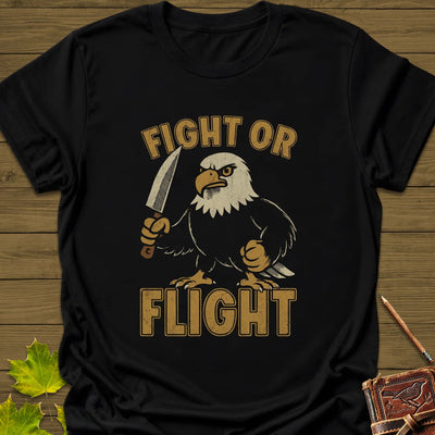Fight Or Flight T-Shirt - Bird Graphic Tee - Gift for Bird Lovers - Unisex