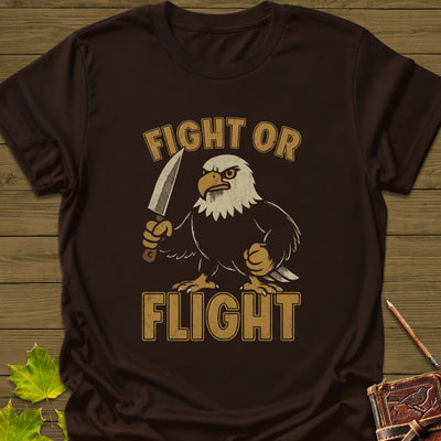 Fight Or Flight T-Shirt - Bird Graphic Tee - Gift for Bird Lovers - Unisex
