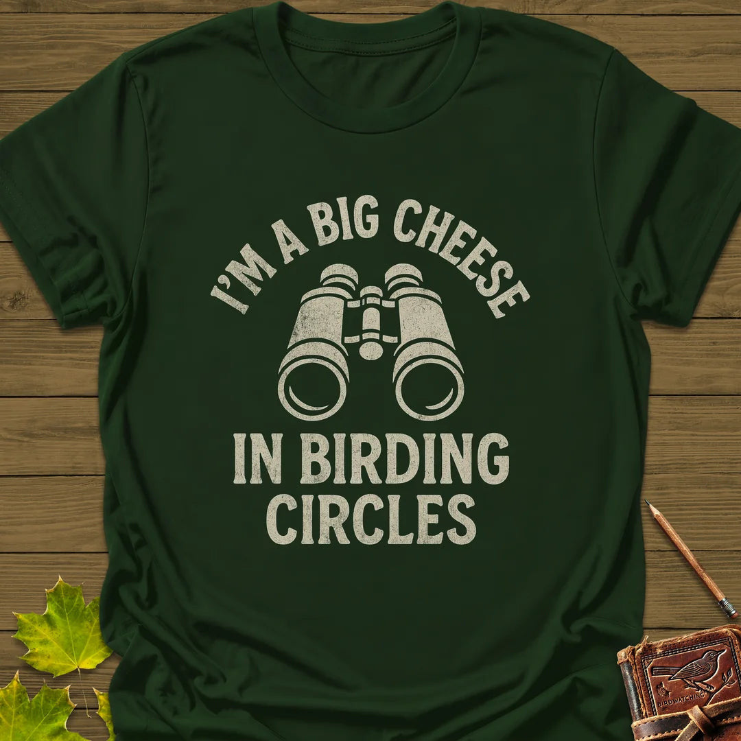 Big Cheese T-Shirt - Bird Graphic Tee - Gift for Bird Lovers - Unisex
