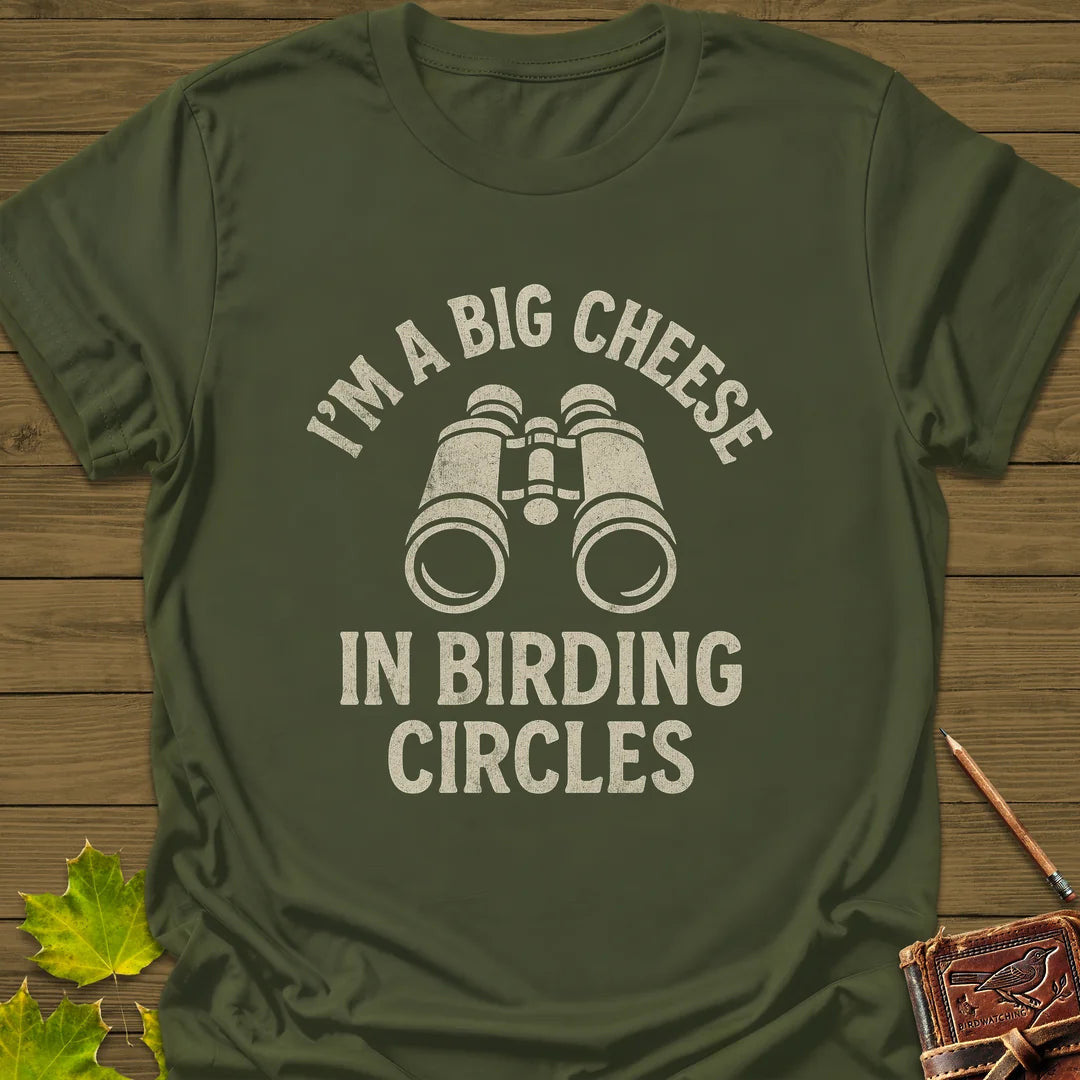 Big Cheese T-Shirt - Bird Graphic Tee - Gift for Bird Lovers - Unisex