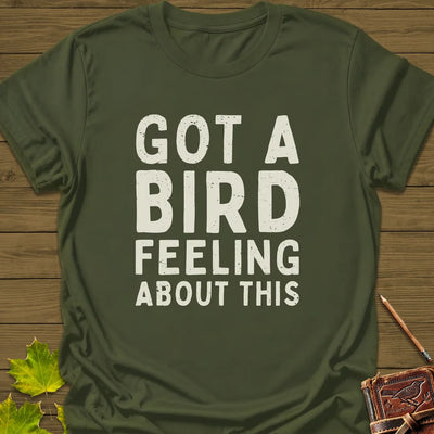 Bird Feeling T-Shirt - Graphic Tee - Gift for Bird Lovers - Unisex