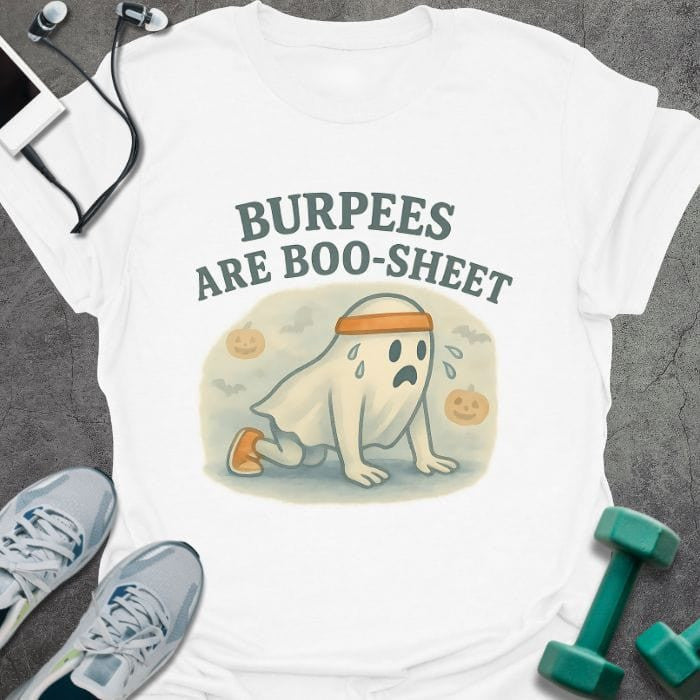 Boo Sheet T-Shirt - Gym Graphic Tee - Gift for Gym Lovers - Unisex