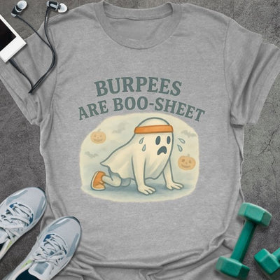 Boo Sheet T-Shirt - Gym Graphic Tee - Gift for Gym Lovers - Unisex