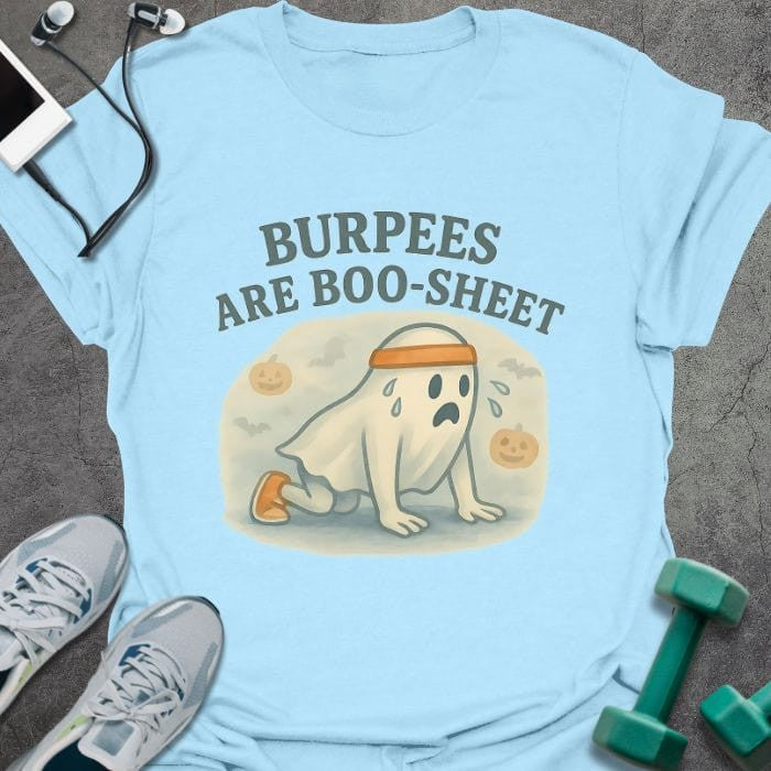 Boo Sheet T-Shirt - Gym Graphic Tee - Gift for Gym Lovers - Unisex