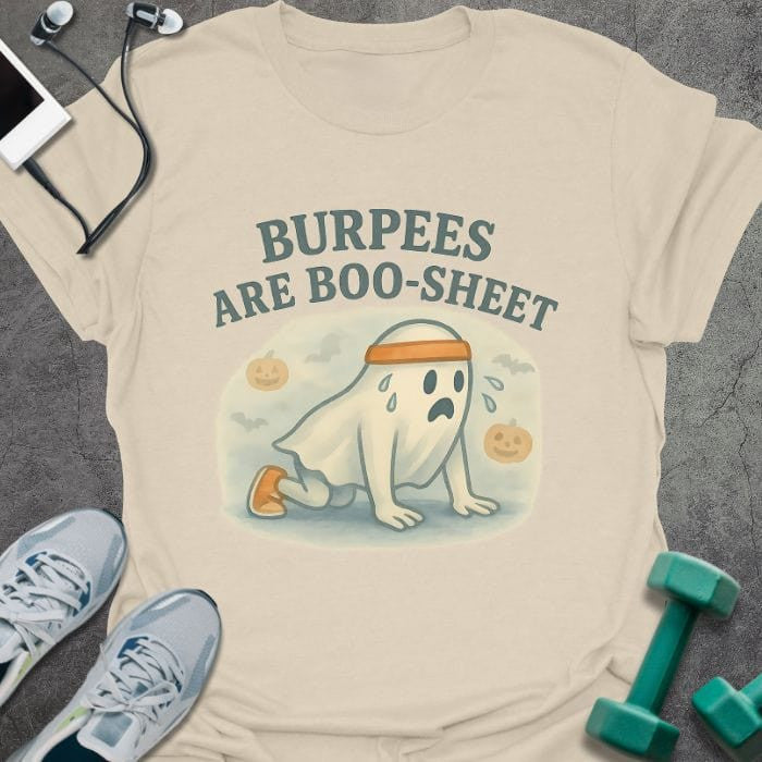 Boo Sheet T-Shirt - Gym Graphic Tee - Gift for Gym Lovers - Unisex