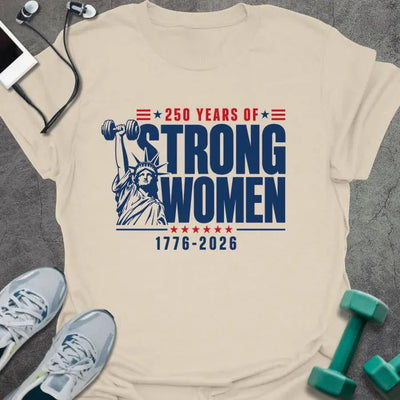 Strong Women T-Shirt - Gym Graphic Tee - Gift for Gym Lovers - Unisex