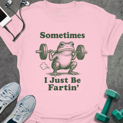 Fartin Frog T-Shirt - Gym Graphic Tee - Gift for Gym Lovers - Unisex