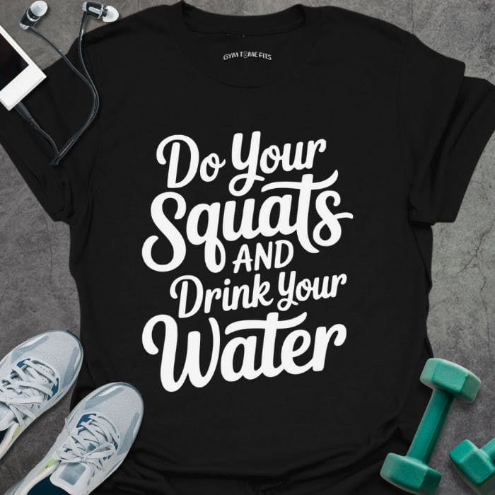 Do Your Squats T-Shirt - Gym Graphic Tee - Gift for Gym Lovers - Unisex