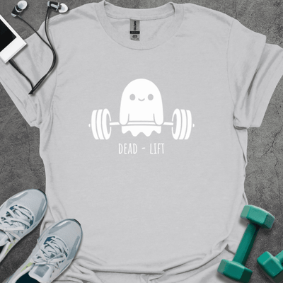 Dead-Lift Ghost T-Shirt - Gym Graphic Tee - Gift for Gym Lovers - Unisex