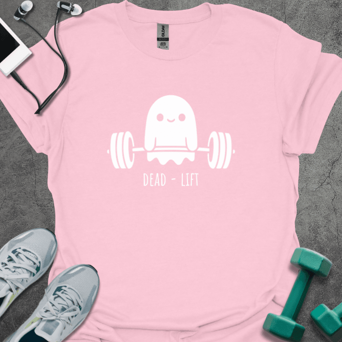 Dead-Lift Ghost T-Shirt - Gym Graphic Tee - Gift for Gym Lovers - Unisex