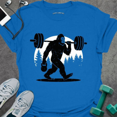 Bigfoot Lift T-Shirt - Gym Graphic Tee - Gift for Gym Lovers - Unisex