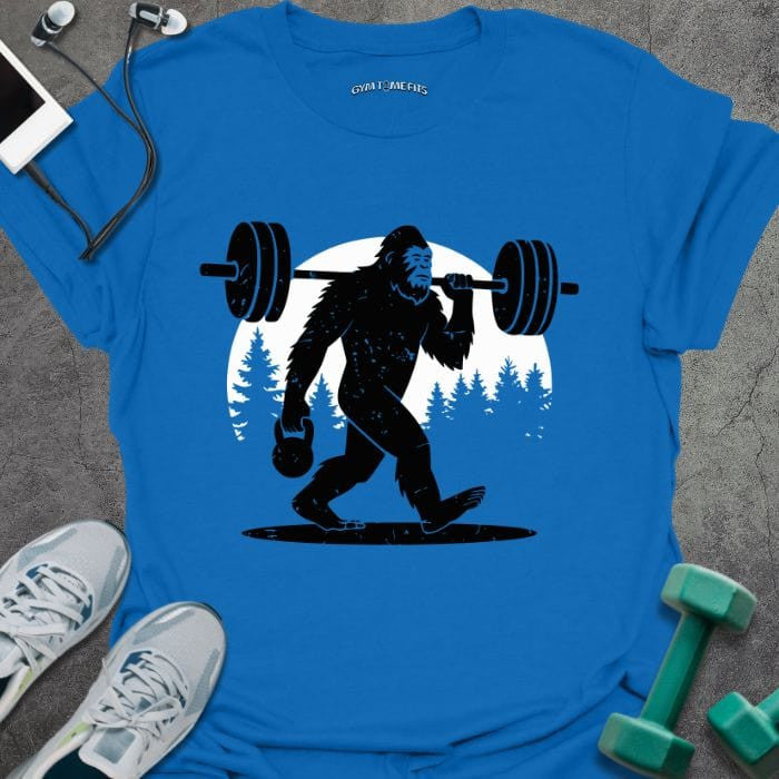 Bigfoot Lift T-Shirt - Gym Graphic Tee - Gift for Gym Lovers - Unisex