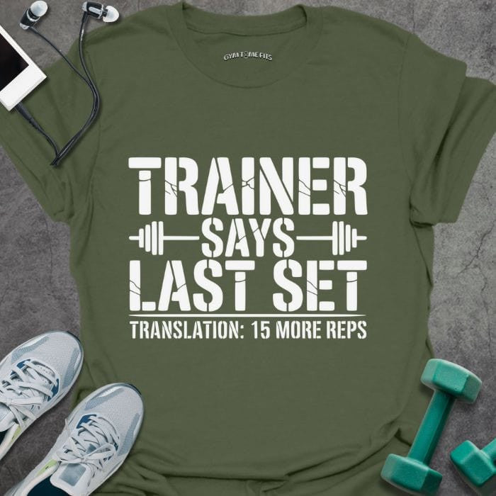 15 More Reps T-Shirt - Gym Graphic Tee - Gift for Gym Lovers - Unisex