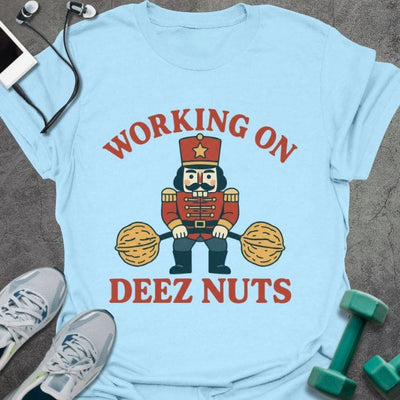 Deez Nuts T-Shirt - Gym Graphic Tee - Gift for Gym Lovers - Unisex