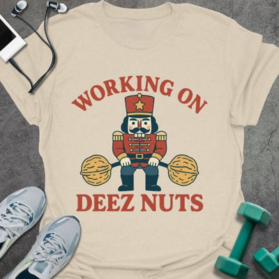 Deez Nuts T-Shirt - Gym Graphic Tee - Gift for Gym Lovers - Unisex
