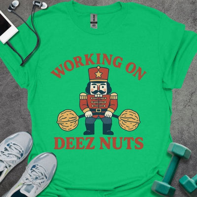 Deez Nuts T-Shirt - Gym Graphic Tee - Gift for Gym Lovers - Unisex