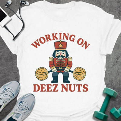 Deez Nuts T-Shirt - Gym Graphic Tee - Gift for Gym Lovers - Unisex