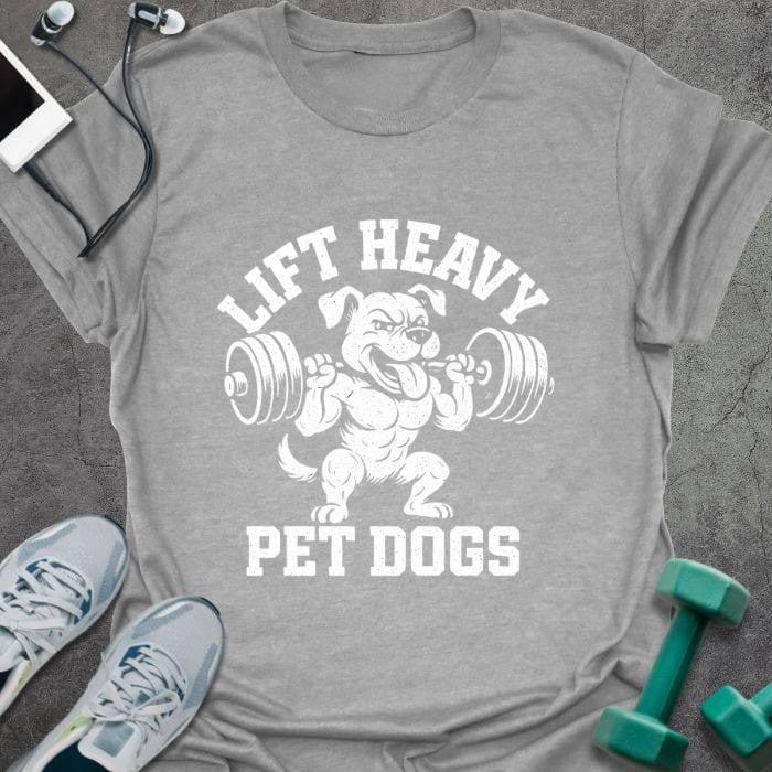 Pet Dogs T-Shirt - Gym Graphic Tee - Gift for Gym Lovers - Unisex