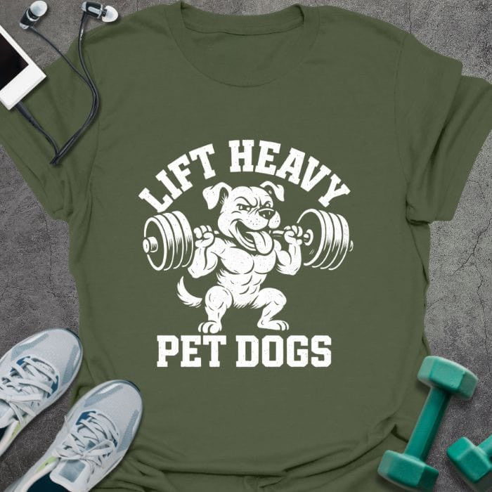 Pet Dogs T-Shirt - Gym Graphic Tee - Gift for Gym Lovers - Unisex