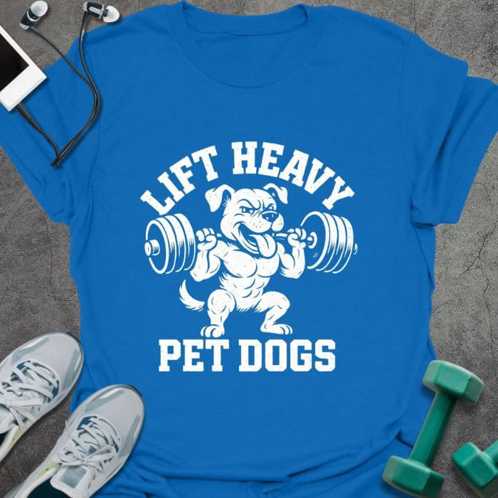 Pet Dogs T-Shirt - Gym Graphic Tee - Gift for Gym Lovers - Unisex