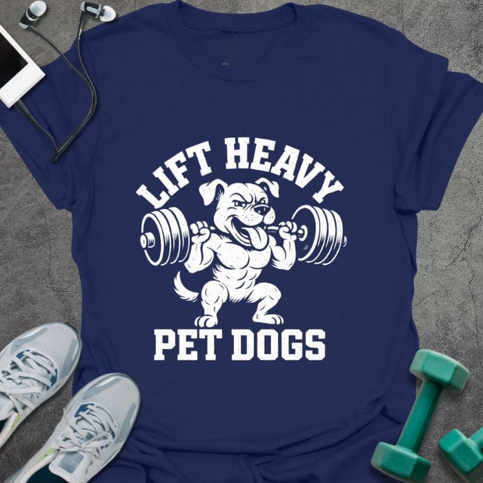 Pet Dogs T-Shirt - Gym Graphic Tee - Gift for Gym Lovers - Unisex