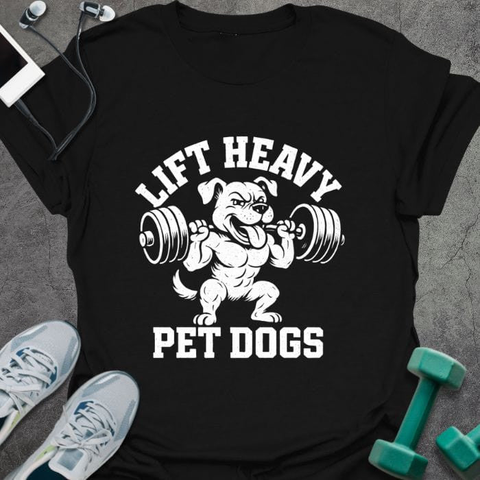 Pet Dogs T-Shirt - Gym Graphic Tee - Gift for Gym Lovers - Unisex